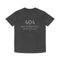 404 "Bad marketing not found." Tee