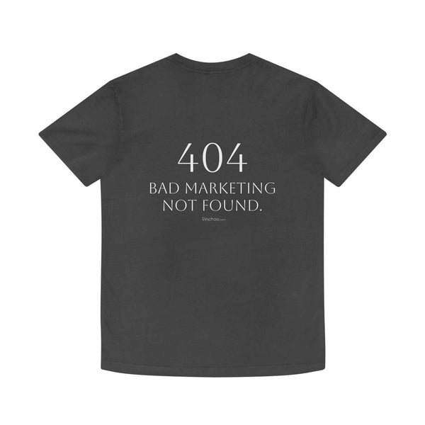 404 "Bad marketing not found." Tee