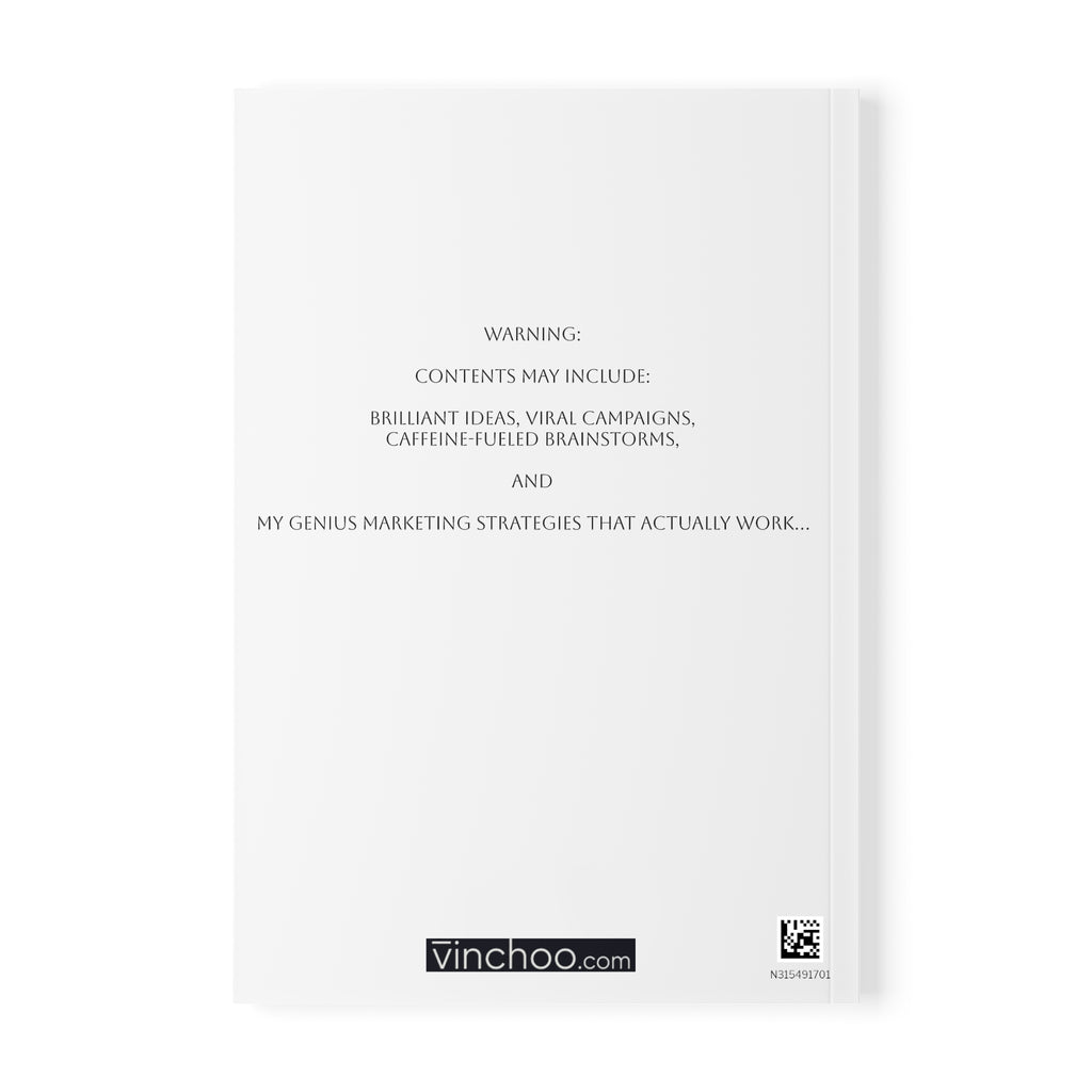 "My Genius Marketing Notes" A5 Softcover